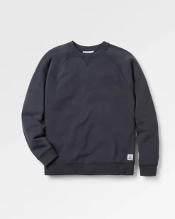 Heritage Recycled Cotton Sweatshirt - Black