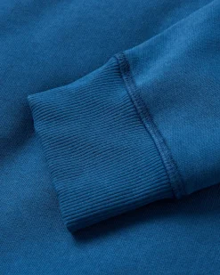Heritage Recycled Cotton Sweatshirt - Dark Denim