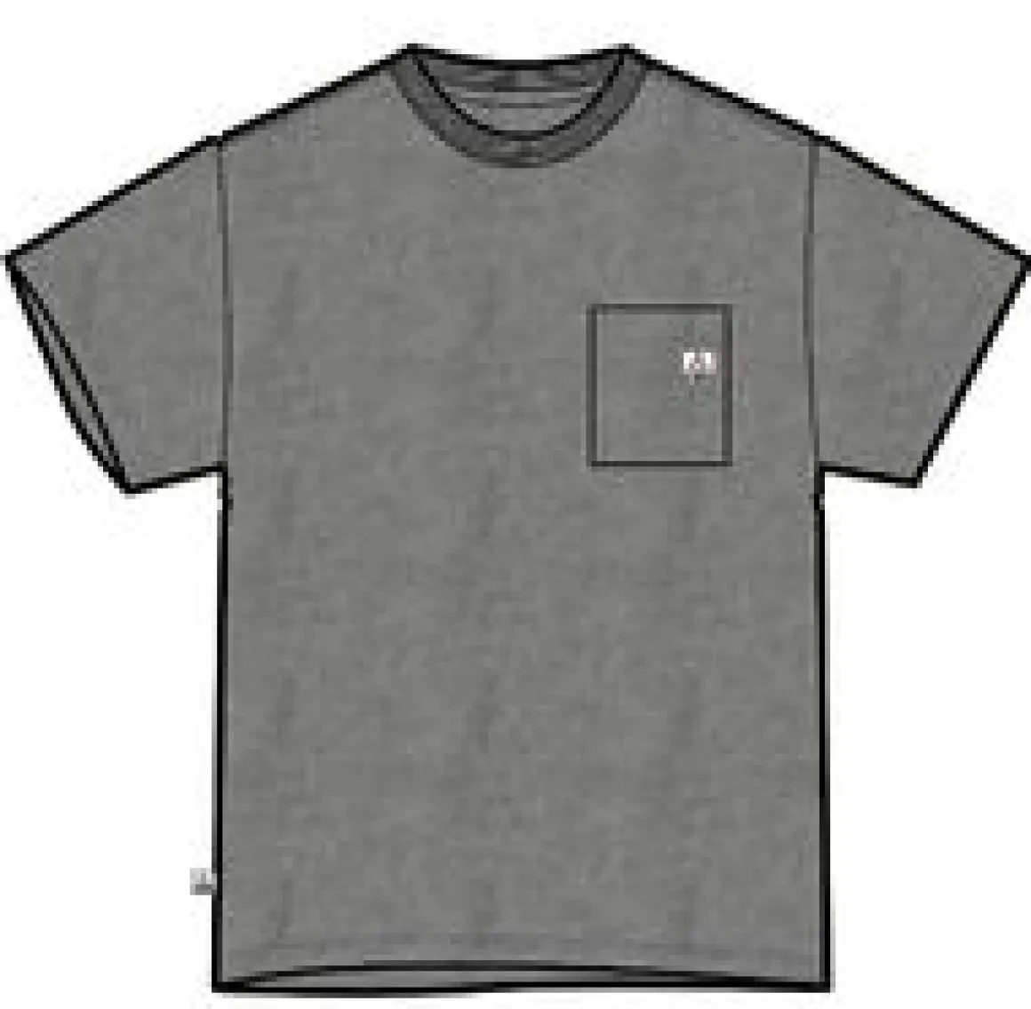 Heritage Recycled Relaxed Fit T-Shirt - Dark Gray Marl