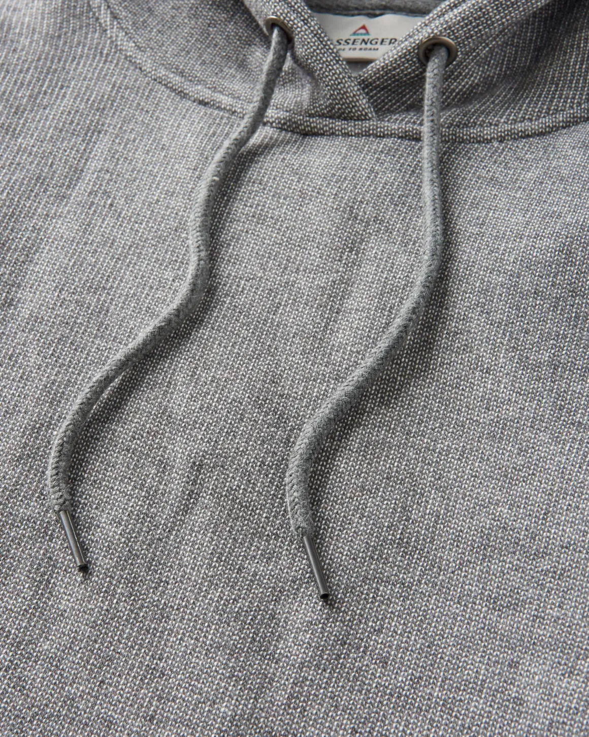 Heritage Textured Relaxed Fit Hoodie - Charcoal