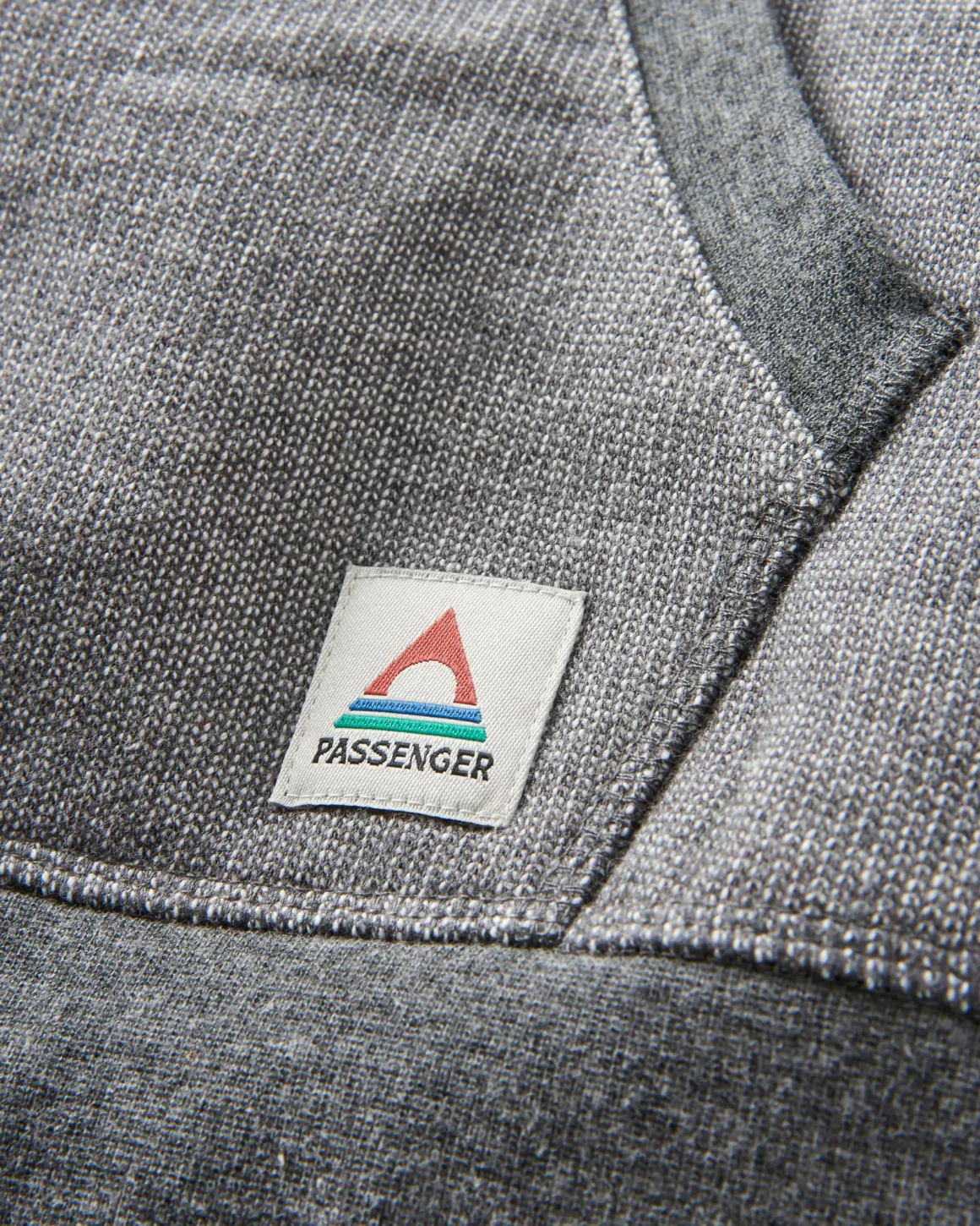 Heritage Textured Relaxed Fit Hoodie - Charcoal