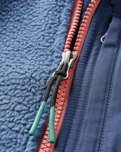 Home Recycled Sherpa Fleece - Dark Denim