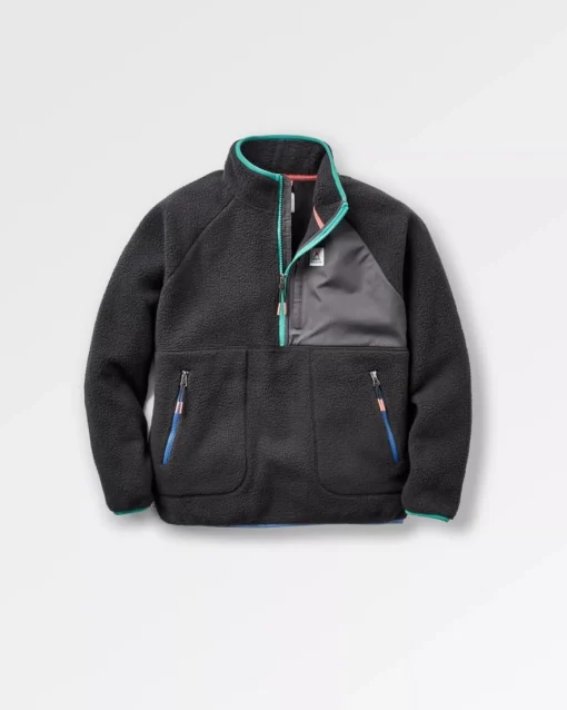 Home Recycled Sherpa Fleece - Black