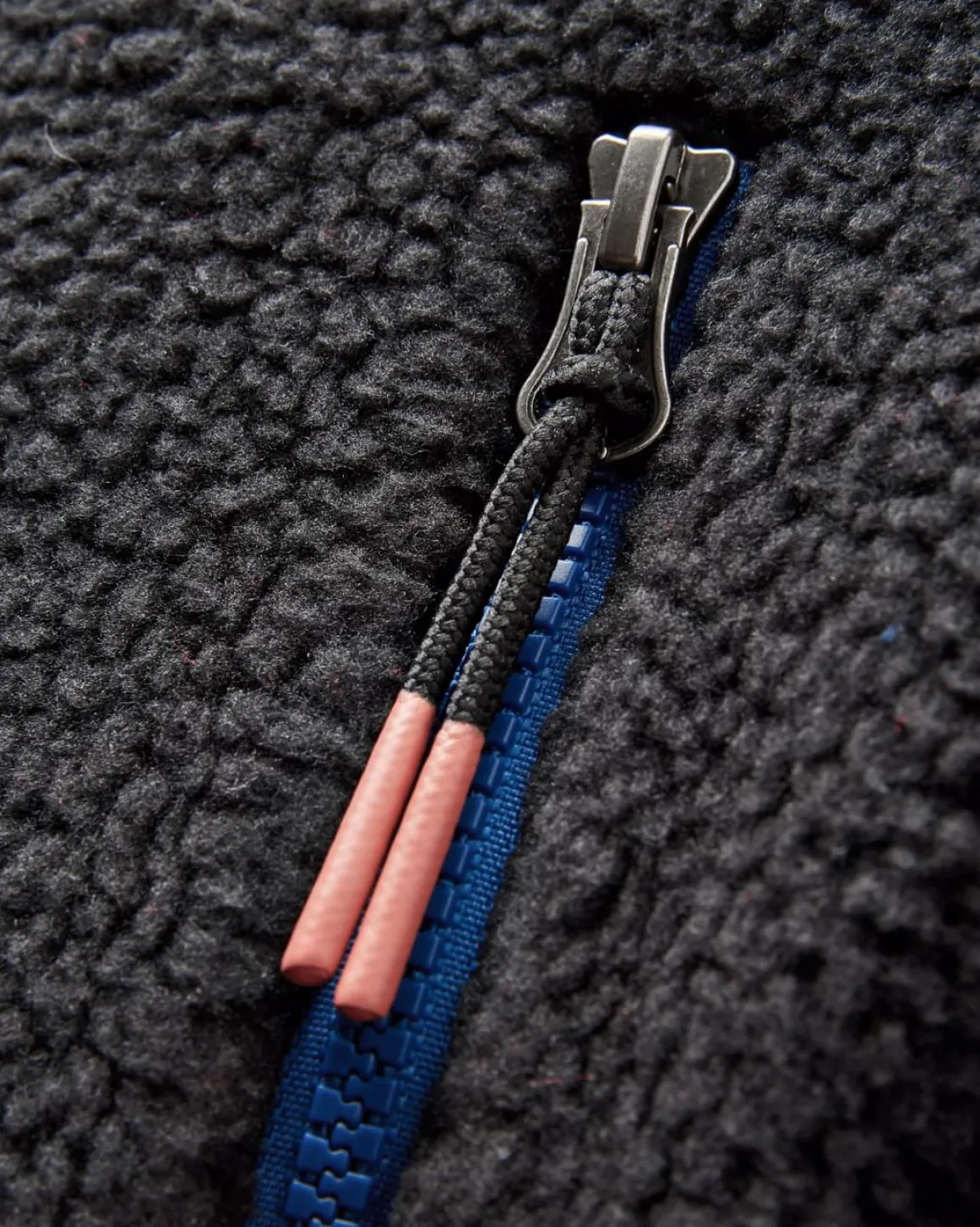 Home Recycled Sherpa Fleece - Black