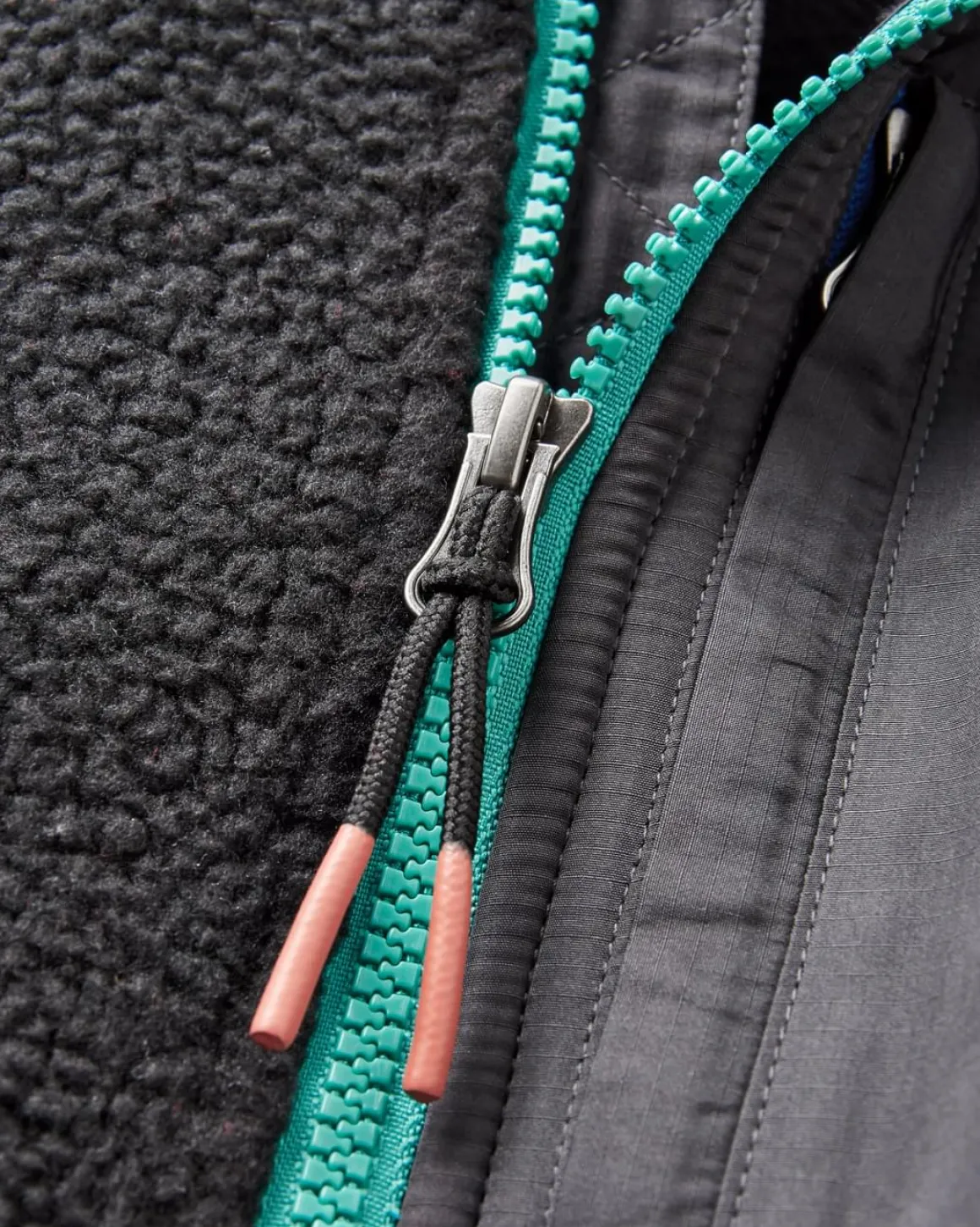 Home Recycled Sherpa Fleece - Black