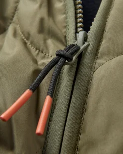 Hytte Recycled Fleece-lined Jacket - Dusty Olive