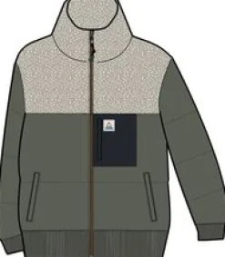 Inspire Recycled Insulated Jacket - Dusty Olive