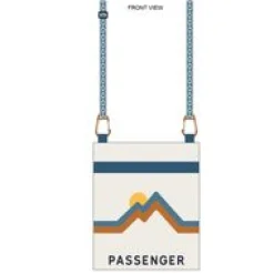 Journey Organic Crossbody Bag - Pebble Gray