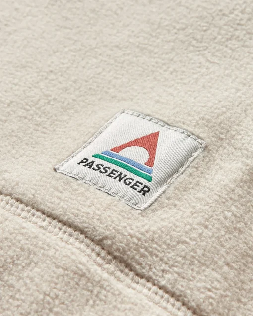 Juana Recycled Polar Hooded Fleece - Oatmeal