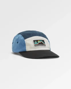 Made To Roam Recycled 5 Panel Hat - Charcoal Multi