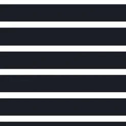 Magnolia Recycled Cotton Crochet Trim T-Shirt - Navy Stripe