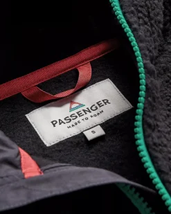 Maine 2.0 Half Zip Recycled Sherpa Fleece - Black