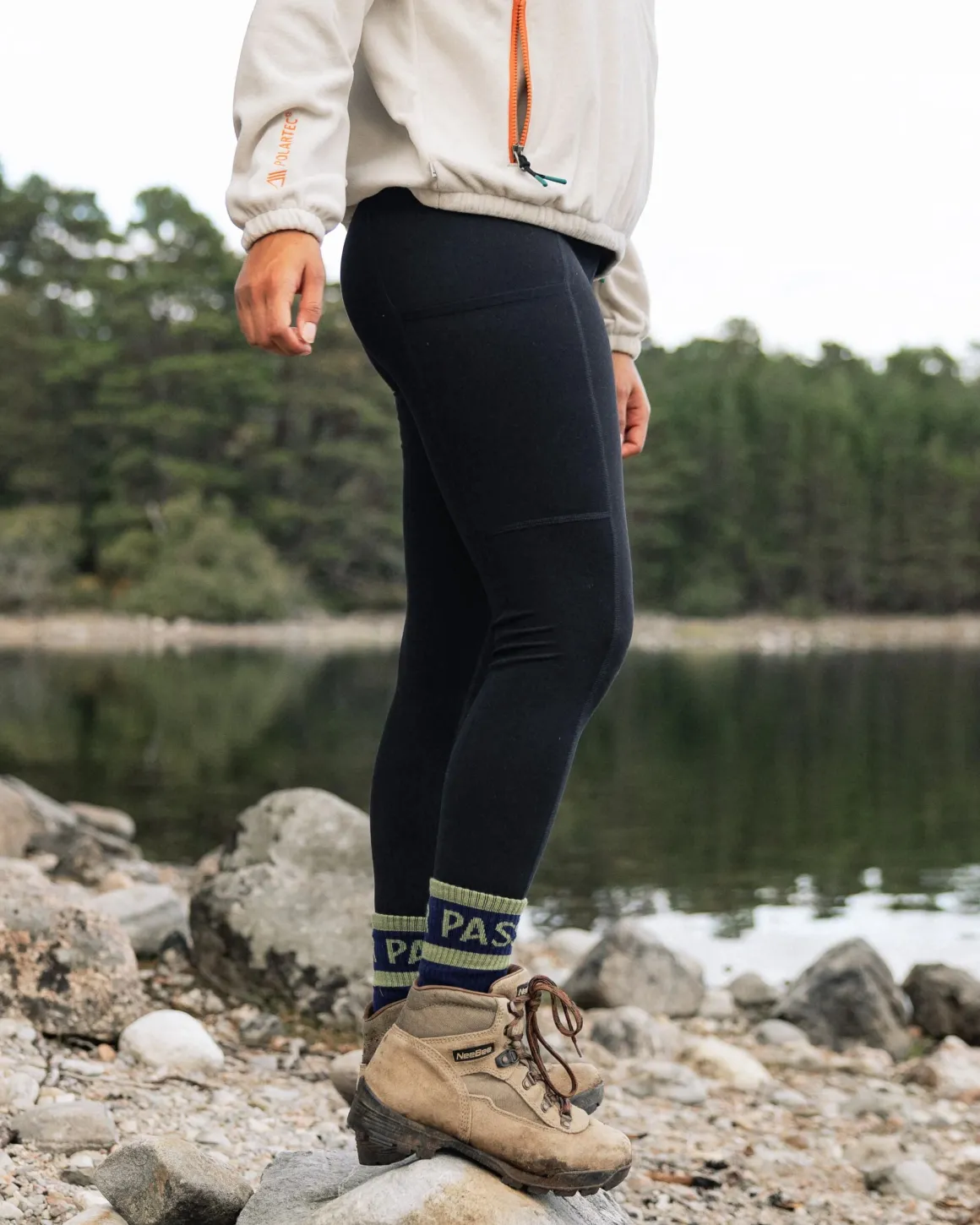 Mantra Recycled Active Legging - Black