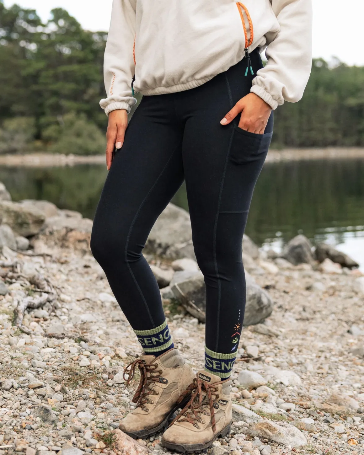 Mantra Recycled Active Legging - Black