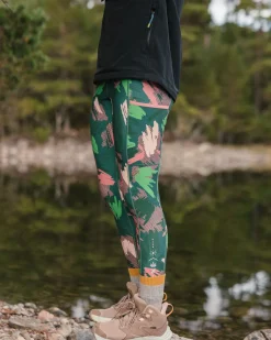Mantra Recycled Active Legging - Abstract Mountain Fir Tree
