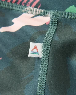 Mantra Recycled Active Legging - Abstract Mountain Fir Tree