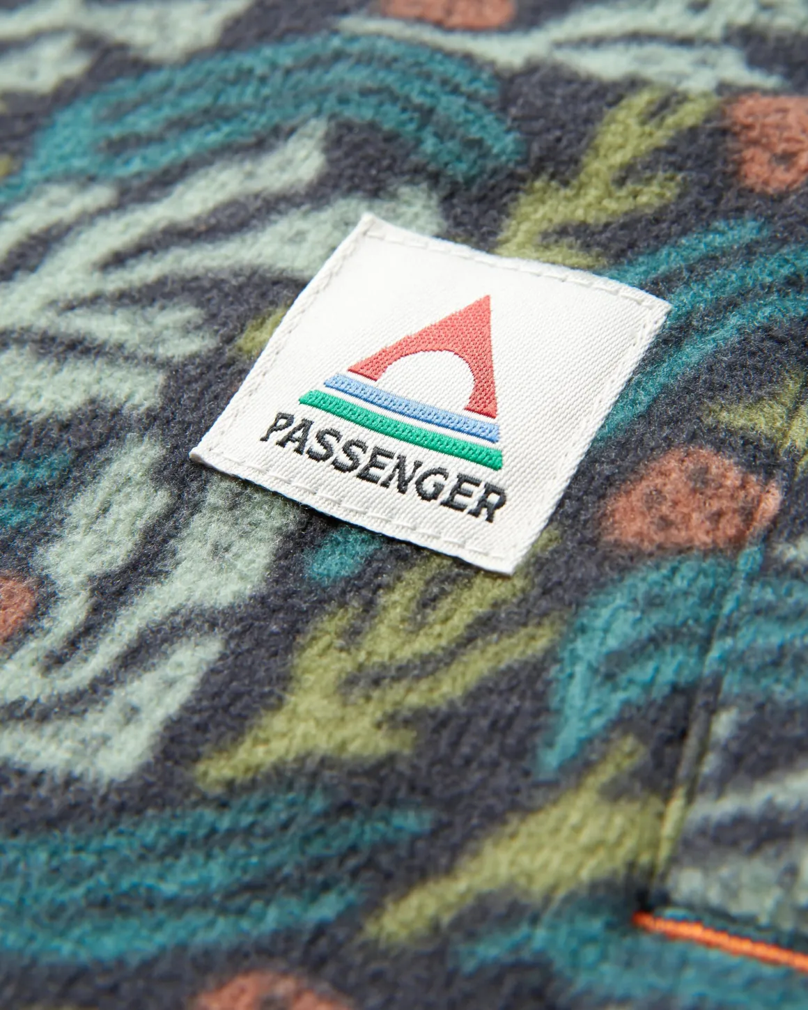 Maple Polar Recycled Fleece Shirt - Ocean Current Black