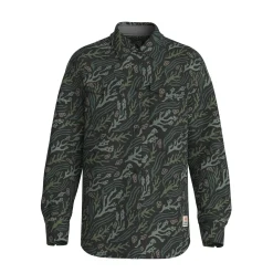 Maple Polar Recycled Fleece Shirt - Ocean Current Black
