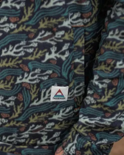 Maple Polar Recycled Fleece Shirt - Ocean Current Black
