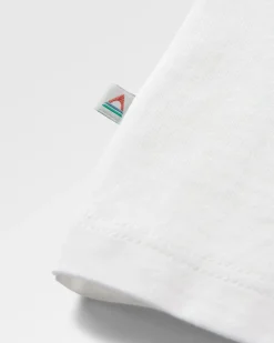 Maverick Recycled Cotton T-Shirt - White