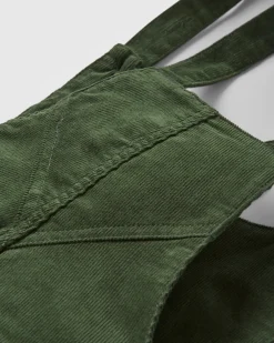 Meadows Organic Cotton Cord Overalls - Fir Tree