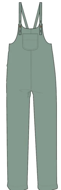 Meadows Organic Cotton Overalls - Pistachio