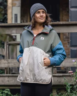 Moonlight Recycled Insulated Pullover - Dusty Olive