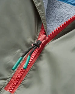 Moonlight Recycled Insulated Pullover - Dusty Olive
