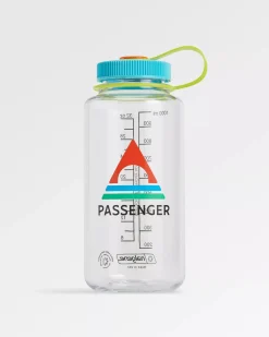 Nalgene 1L Wide Mouth Water Bottle - Clear