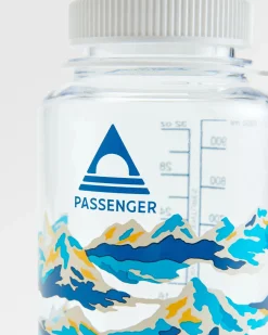 Nalgene 1L Wide Mouth Water Bottle - Winter Mountains