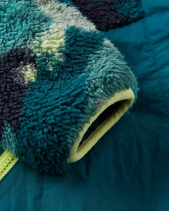 Navegado Recycled Soft-Touch Sherpa Fleece - Alpine Camo Rain Forest