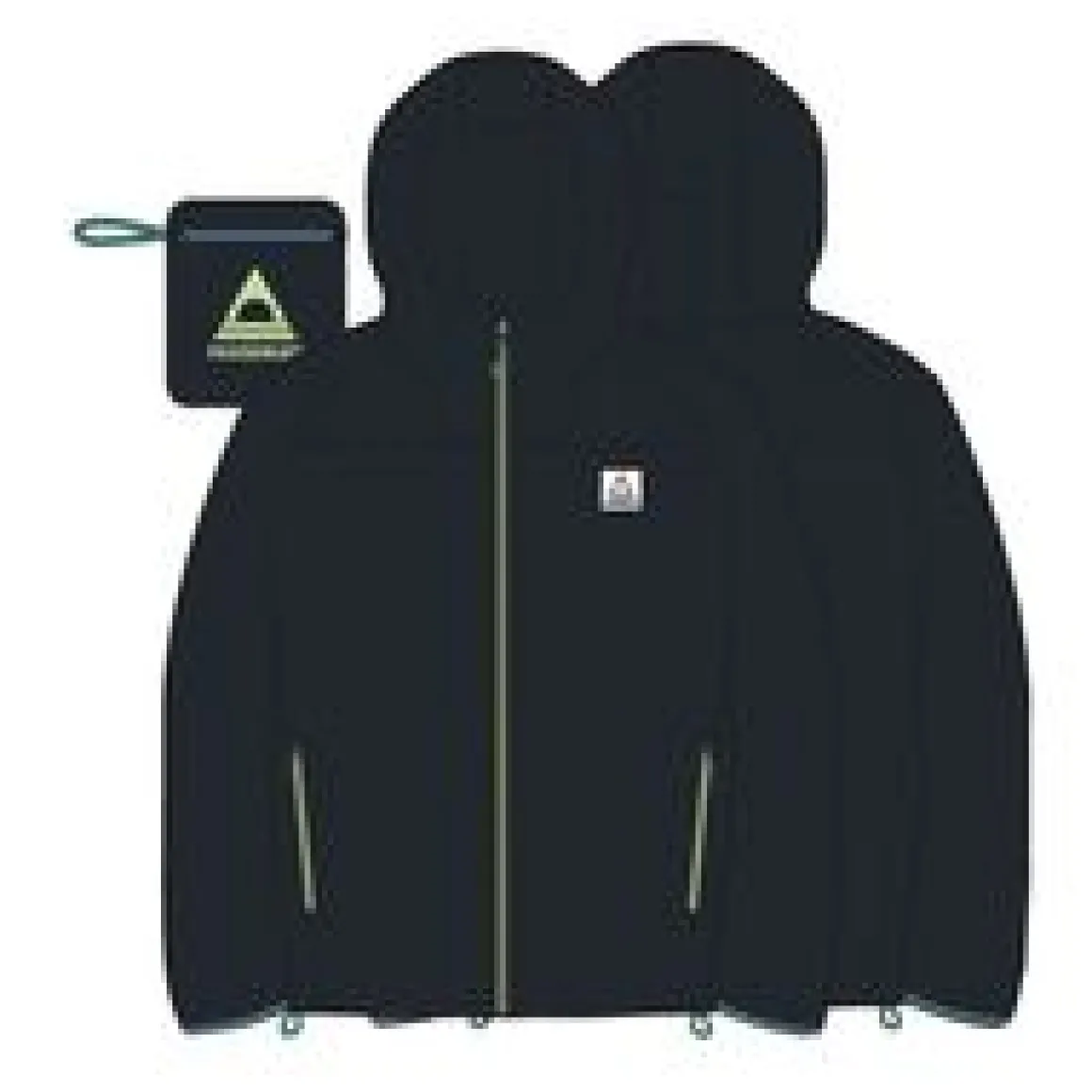Northstar Down Recycled Jacket - Black