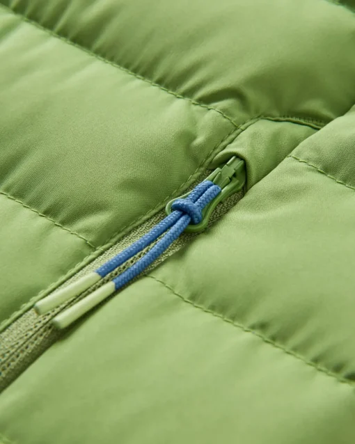Northstar Down Recycled Vest - Rich Navy/Pear Green/Arctic