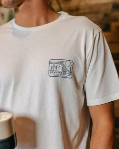 Nowhere Bound Recycled Cotton T-Shirt - White