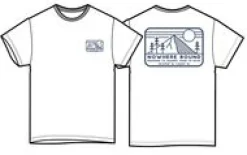 Nowhere Bound Recycled Cotton T-Shirt - White