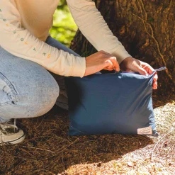 Ocean Recycled Insulated Half Zip Jacket - Ensign Blue