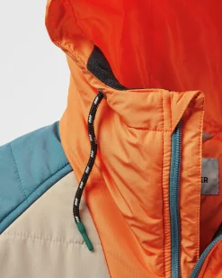 Ocean Recycled Insulated Half Zip Jacket - Feather