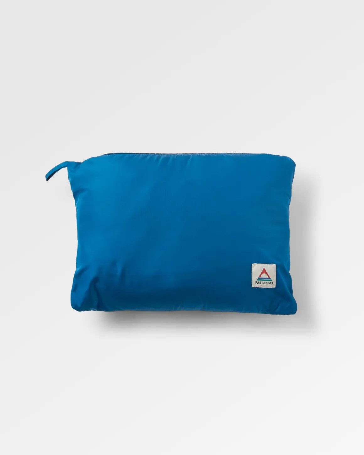 Oceanic Recycled Insulated Half Zip Jacket - Tidal Blue/Burnt Orange