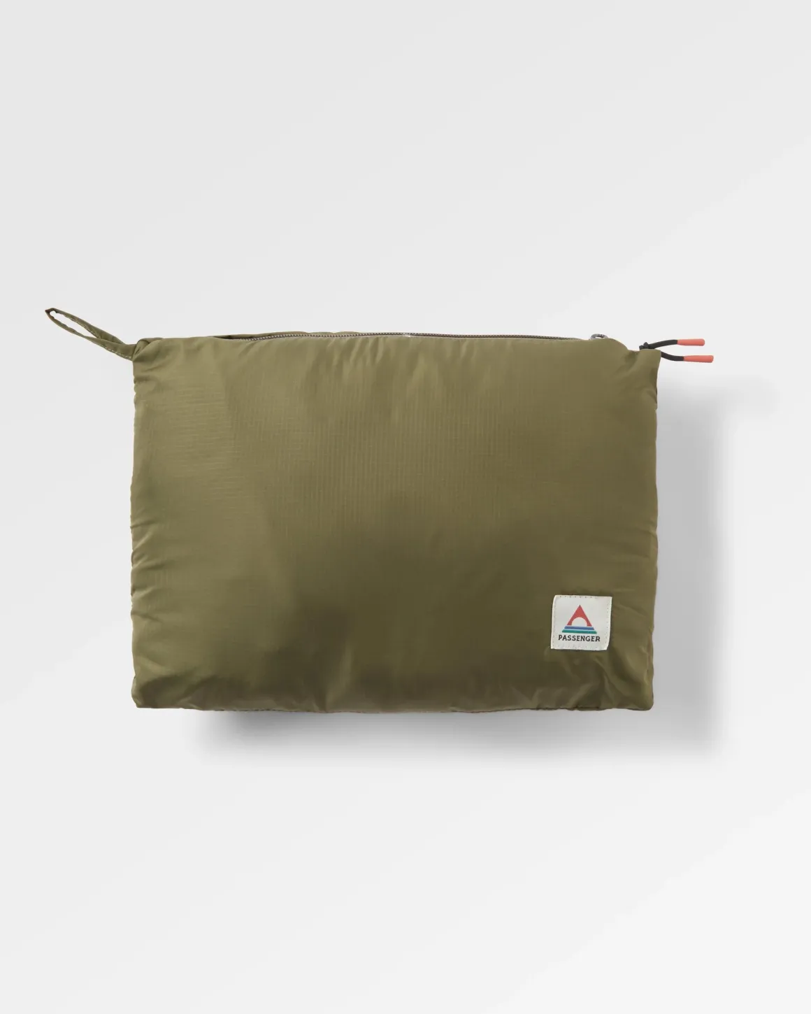 Oceanic Recycled Insulated Half Zip Jacket - Black/Khaki Green