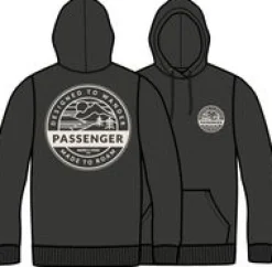 Odyssey Organic Cotton Hoodie - Black