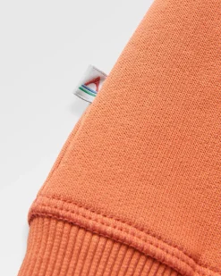 Odyssey Organic Cotton Long Sleeve Sweatshirt - Burnt Orange