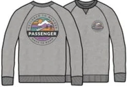 Odyssey Organic Cotton Sweatshirt - Mid Gray Marl