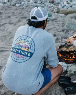 Odyssey Organic Cotton Sweatshirt - Mid Gray Marl