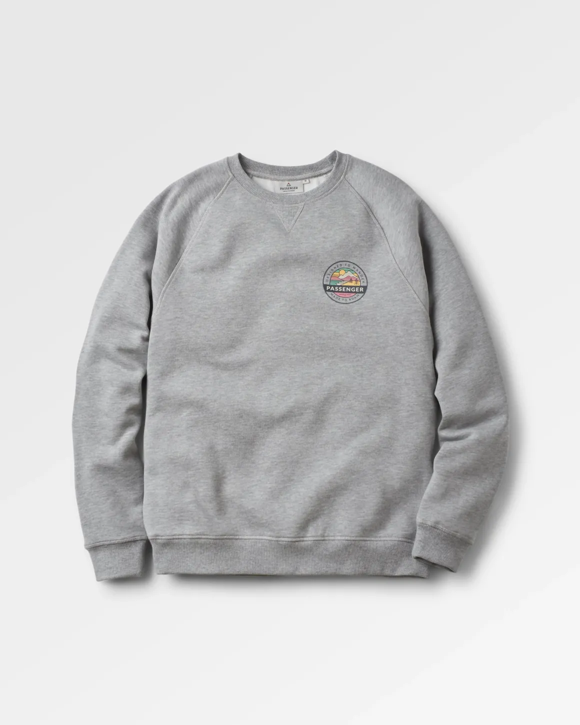 Odyssey Organic Cotton Sweatshirt - Mid Gray Marl