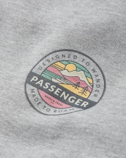 Odyssey Organic Cotton Sweatshirt - Mid Gray Marl