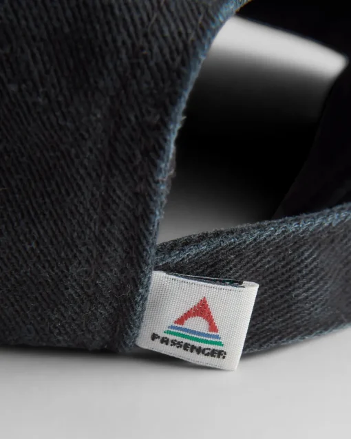 Odyssey Recycled 5 Panel Hat - Black