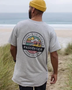 Odyssey Recycled Cotton T-Shirt - Gray Marl