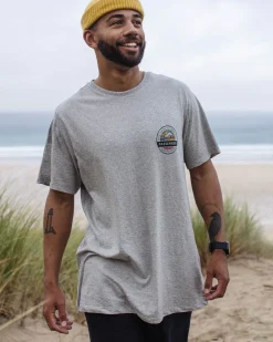 Odyssey Recycled Cotton T-Shirt - Gray Marl