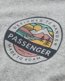 Odyssey Recycled Cotton T-Shirt - Gray Marl