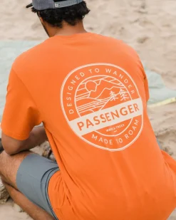 Odyssey Recycled Cotton T-Shirt - Burnt Orange